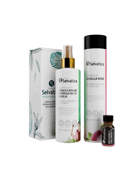 🌿✨ ¡Trío Anticaída & Crecimiento Capilar de Fusión Selvática! ✨🌿