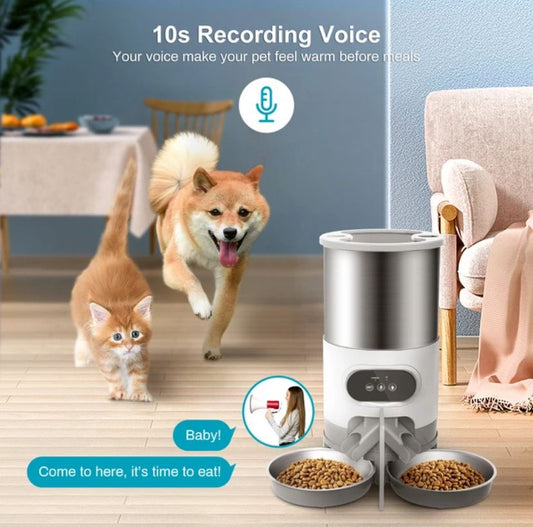 🐾 Comedero Inteligente Wi-Fi 4L – Alimentación sin preocupaciones