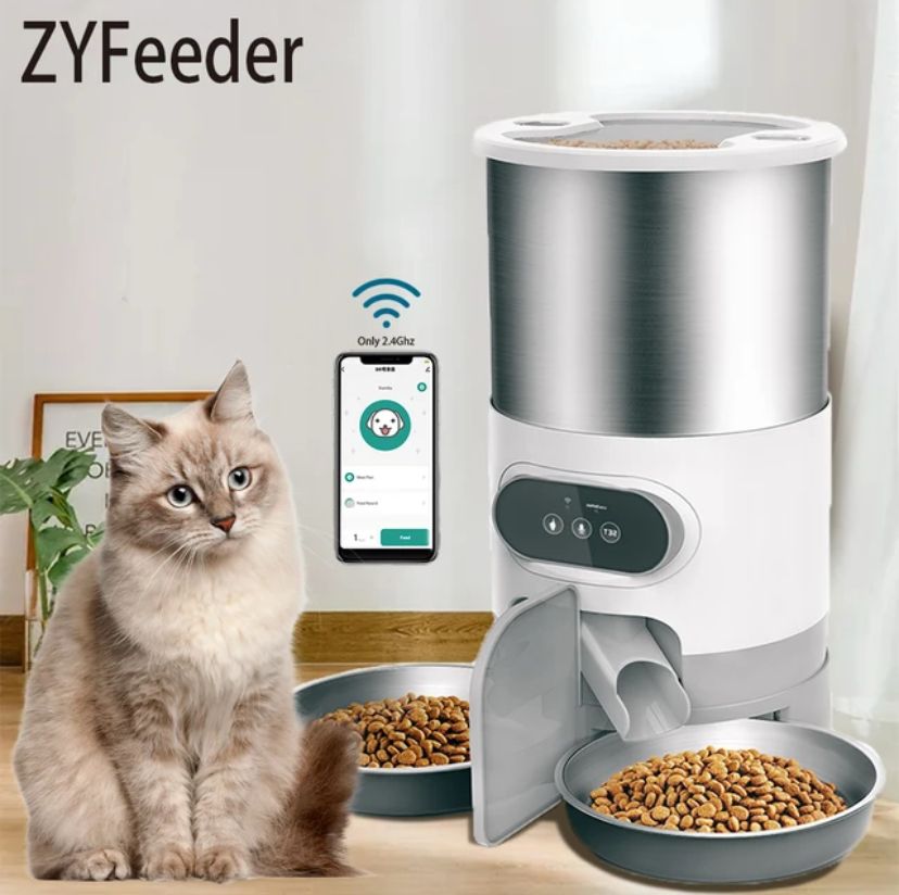 🐾 Comedero Inteligente Wi-Fi 4L – Alimentación sin preocupaciones