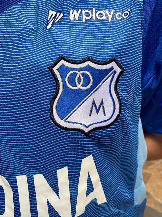 🔵⚪ Uniforme Millonarios Niño 2025 – ¡Versión Oficial! ⚽